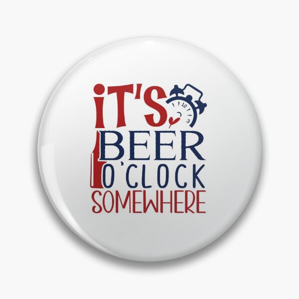 Item preview, It's Beer O'clock Somewhere designed and sold by Gevover.