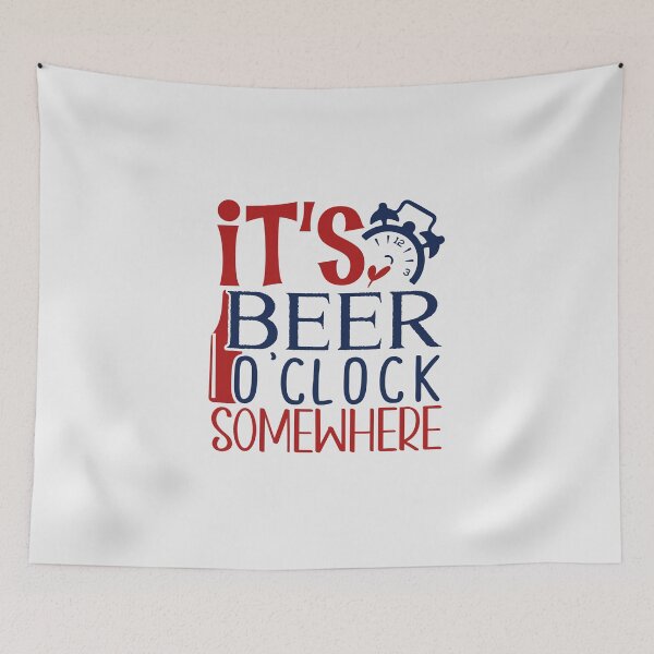Item preview, It's Beer O'clock Somewhere designed and sold by Gevover.