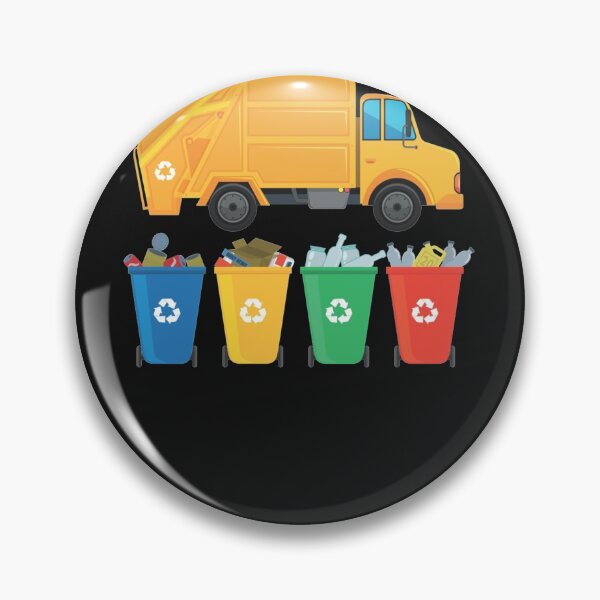 Artikelvorschau, Trash Truck Garbage Recycling Waste Management Car Essential T-Shirt entworfen und verkauft von winerywin.