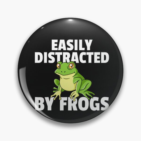Item preview, Easily Distracted By Frogs For Toad Catcher T-Shirt  designed and sold by StarcyWol.