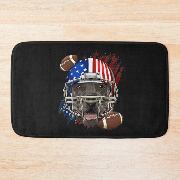 Item preview, Pit Bull American Football Dog Lovers USA Flag Premium designed and sold by sara4ly.