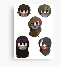 Yandere Simulator - Delinquent Girls Metal Print