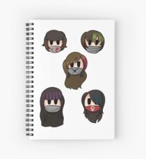 Yandere Simulator - Delinquent Girls Spiral Notebook