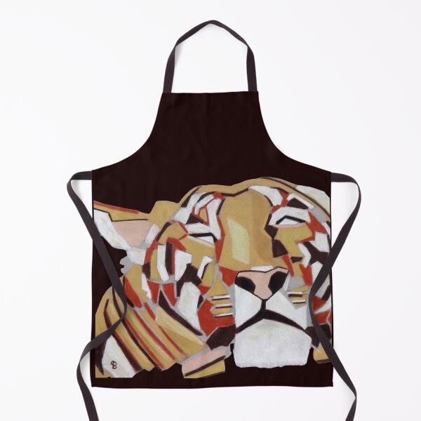 Item preview, Sleeping tiger abstract art designed and sold by Bagsyrose.