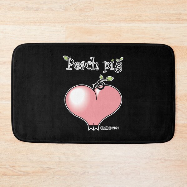 Item preview, Peach pig #1(black) designed and sold by Osek.
