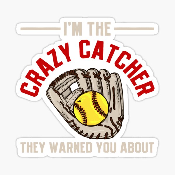 Item preview, Catcher Softball Player designed and sold by CreativeGiftShp.