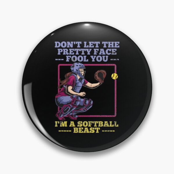 Item preview, Catcher Softball Player designed and sold by CreativeGiftShp.
