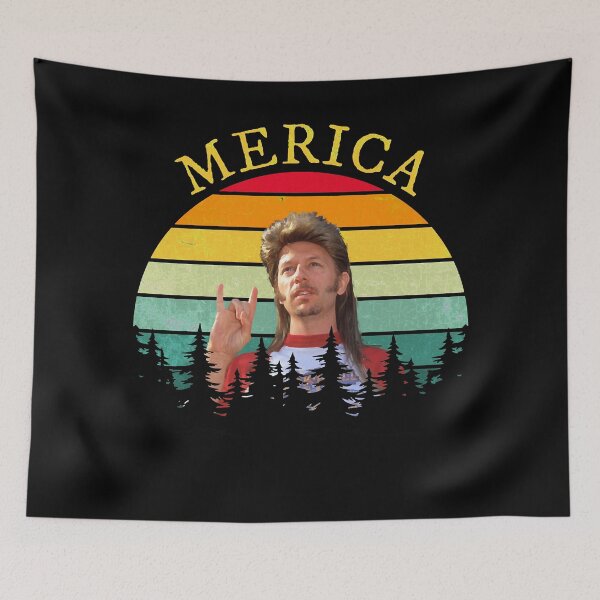 Item preview, Vintage Funny Joe Dirt Merica Fans designed and sold by Corie Reita.