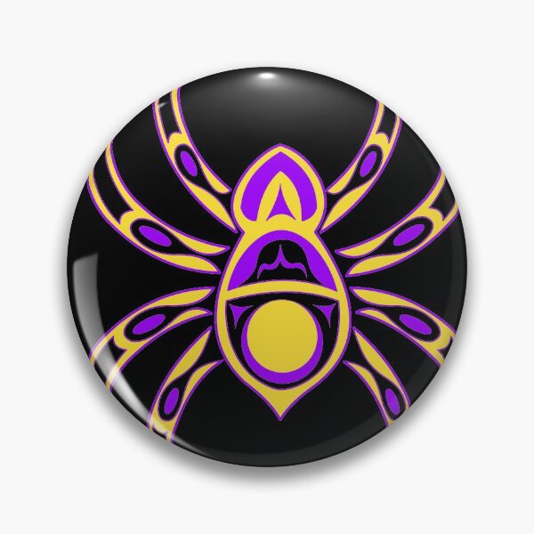 Item preview, Asabikeshiinh (spider) Intersex Pride designed and sold by KendraHowland.