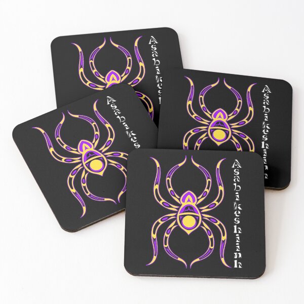 Item preview, Asabikeshiinh (spider) Intersex Pride designed and sold by KendraHowland.