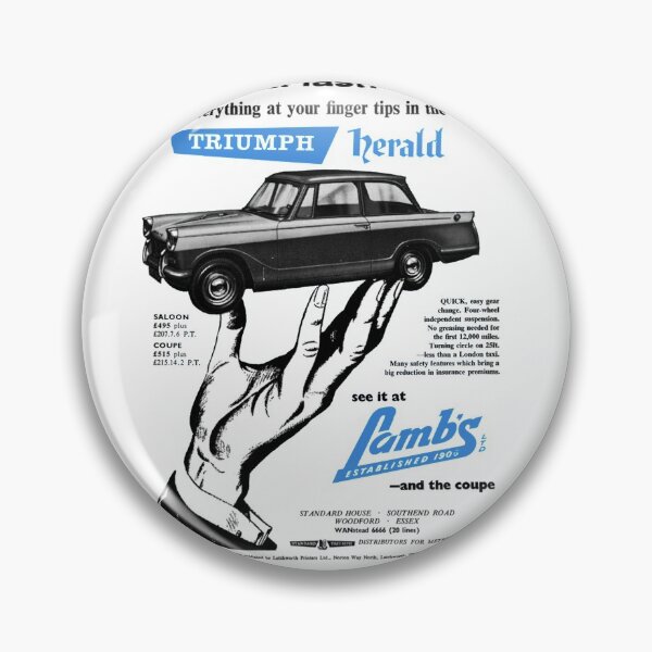 Item preview, TRIUMPH HERALD Classic T-Shirt designed and sold by winerywin.