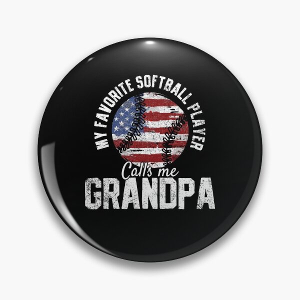 Item preview, Softball Grandpa Softball Player designed and sold by CreativeGiftShp.