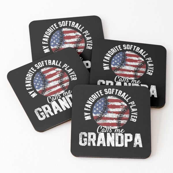 Item preview, Softball Grandpa Softball Player designed and sold by CreativeGiftShp.