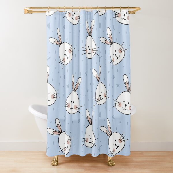 Rabbits Farm Shower Curtains | Redbubble