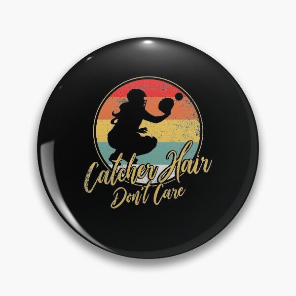 Item preview, Catcher Softball Player Vintage designed and sold by CreativeGiftShp.