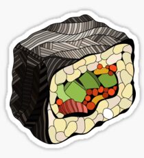 Sushi-Abbildung Sticker