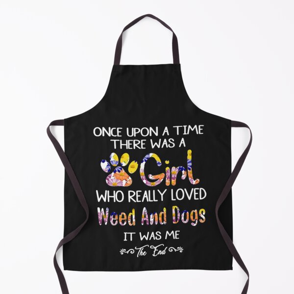 Item preview, Girl who really loved Weed And Dogs T Shirt designed and sold by Clavitaps.