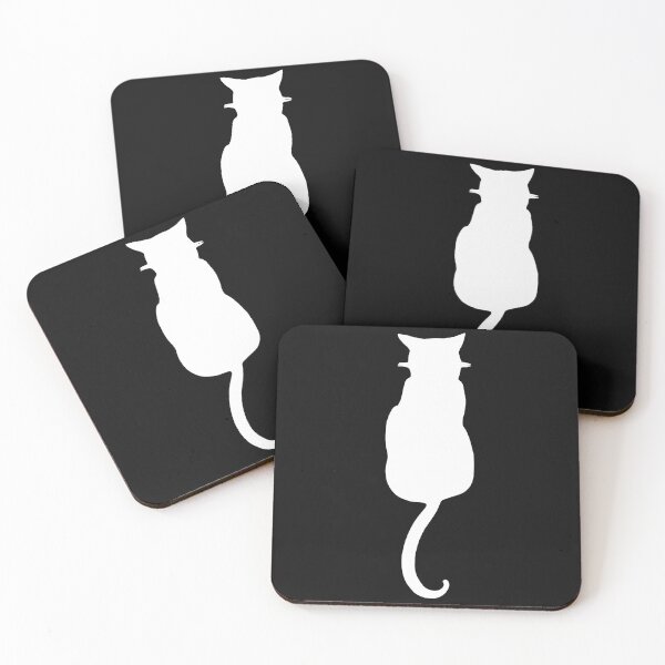 Item preview, Cat silhouette from behind, great cat everyday clothes designed and sold by Kirei-Lily.