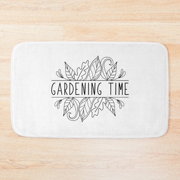 Item preview, Gardening Time Slogan Floral Art designed and sold by TASORA.