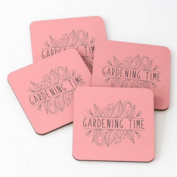 Item preview, Gardening Time Slogan Floral Art designed and sold by TASORA.