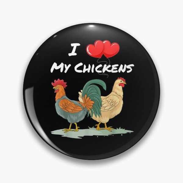Item preview, I Heart My Chickens Chicken Farmers Quote designed and sold by maizreo.