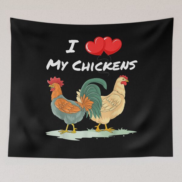 Item preview, I Heart My Chickens Chicken Farmers Quote designed and sold by maizreo.