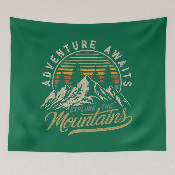 Item preview, Adventure awaits explore the mountains designed and sold by projectfun.