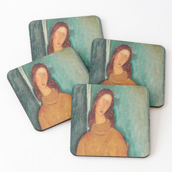 Item preview, Amedeo Modigliani Painting - Portrait of Jeanne Hébuterne designed and sold by Coffeesnow.