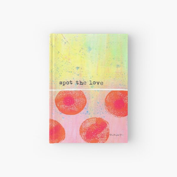 "Spot The Love" Original design by PhillipaheART Hardcover Journal