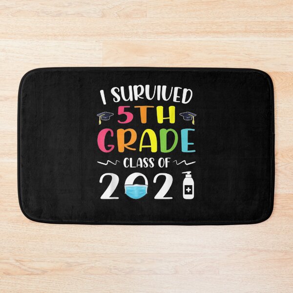 Item preview, I Survived 5th Grade Class Of 2021 Funny Graduate Student designed and sold by maizreo.