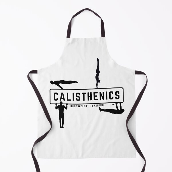 Item preview, Calisthenics & Bodyweight training white design designed and sold by Atleta-Cali.