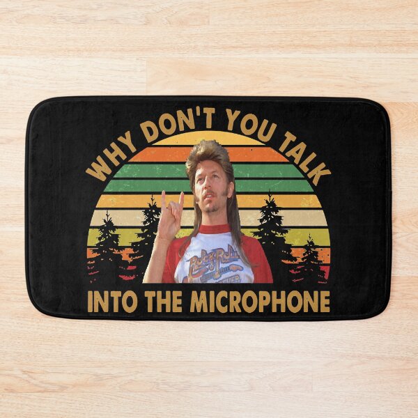 Item preview, Vintage Joe Dirt Why Don't You Talk Into The Microphone Fans Men Women designed and sold by Corie Reita.