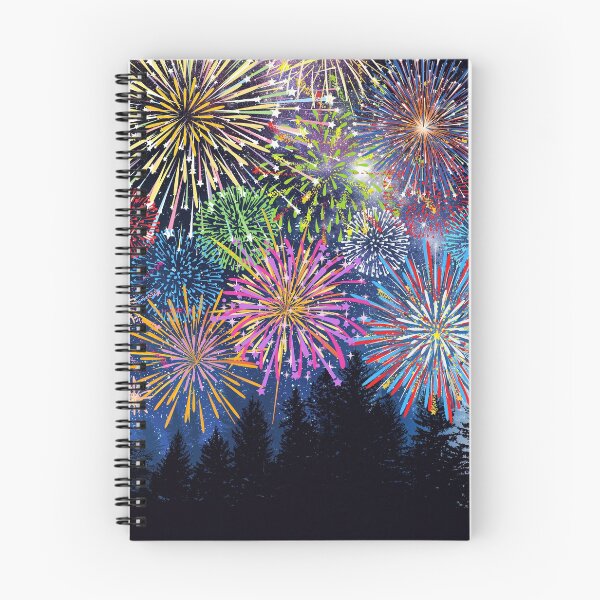 Item preview, Fireworks in the Forest designed and sold by MagicBeanDreams.