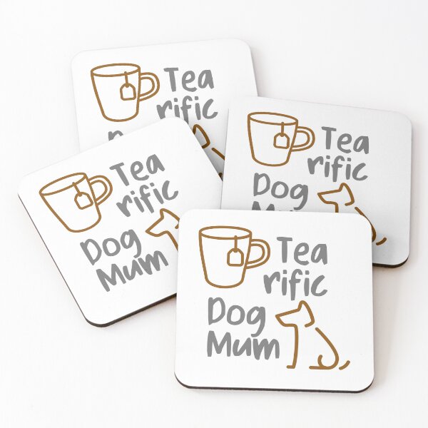 Artikelvorschau, Tea-rific Dog Mum Teetrinker Hundeliebhaber entworfen und verkauft von LynHebb.