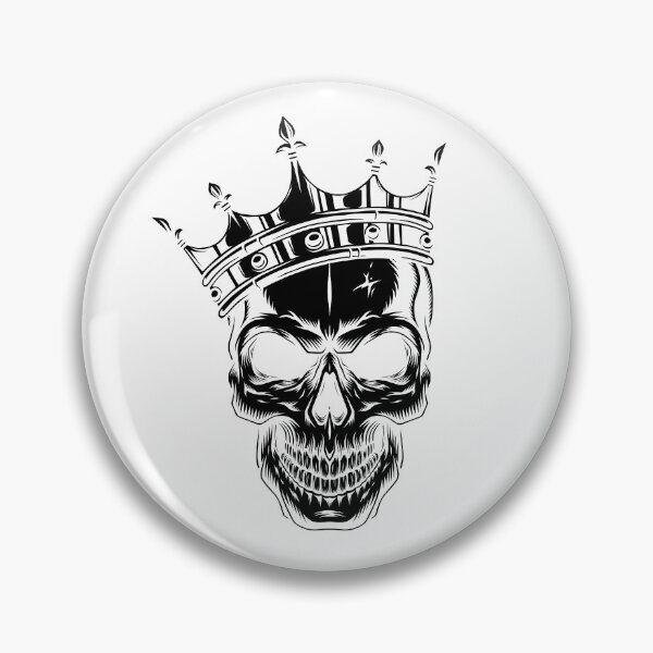 Item preview, skull and crown designed and sold by smujansolom.