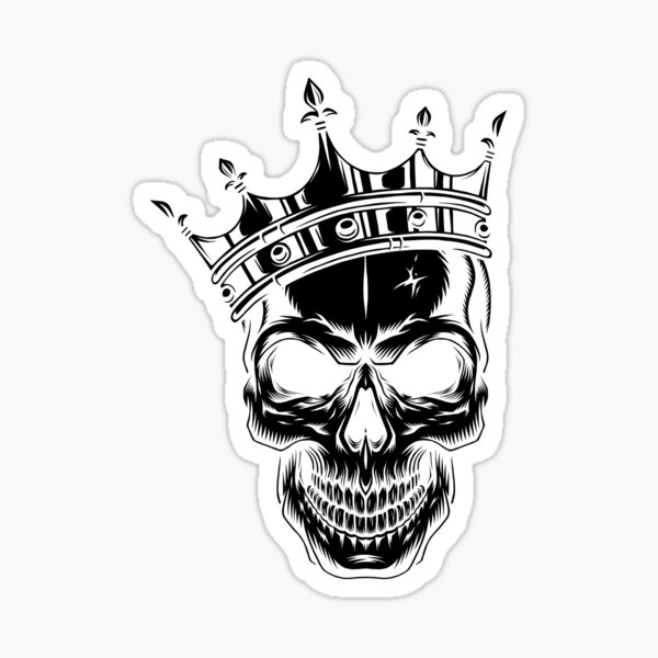 Crown Sticker for Sale by ducreation