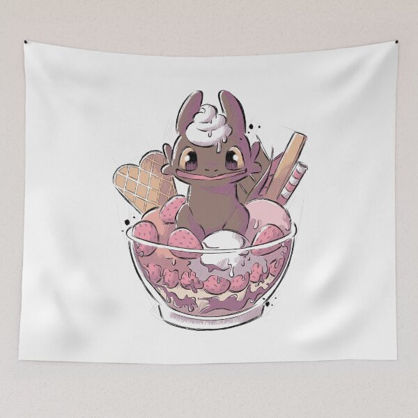 Item preview, Toothless Ice Cream designed and sold by xMorfina.