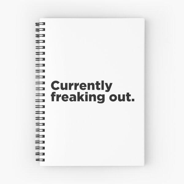 Item preview, Currently Freaking Out. designed and sold by Memefy.