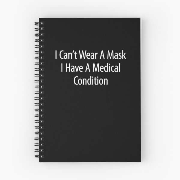 Item preview, I Can't Wear A Mask I Have A Medical Condition designed and sold by anniet33.