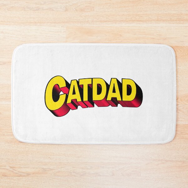 Item preview, Cat Dad Super Hero Comic Text designed and sold by leBoosh-Designs.