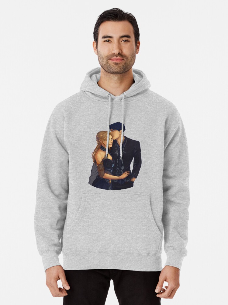 Alternate view of Feyre and Rhysand Pullover Hoodie
