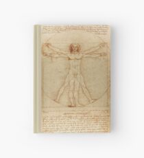 Leonardo Da Vincis vitruvianischer Mann Notizbuch