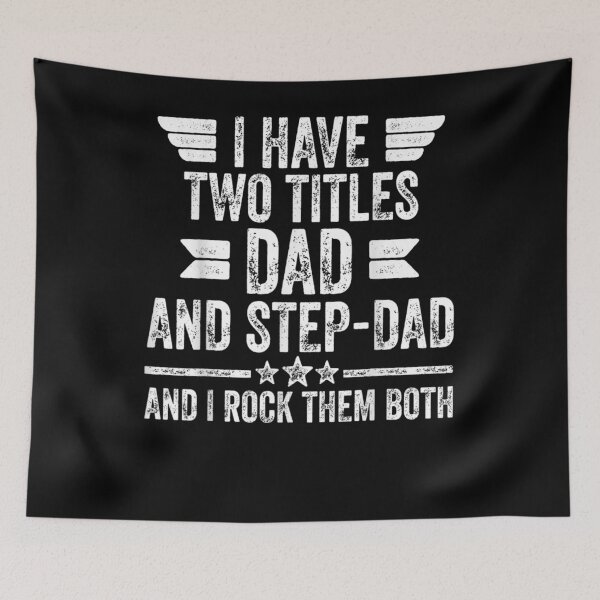 Item preview, Mens I Have Two Titles Dad And Step Dad And I Rock Them Both designed and sold by anniet33.