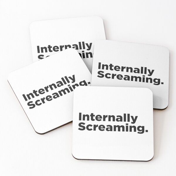 Item preview, Internally Screaming. designed and sold by Memefy.