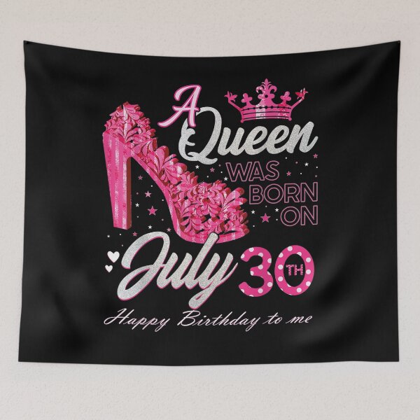 Item preview, A Queen Was Born On July 30 High Heels July 30th Birthday designed and sold by anniet33.