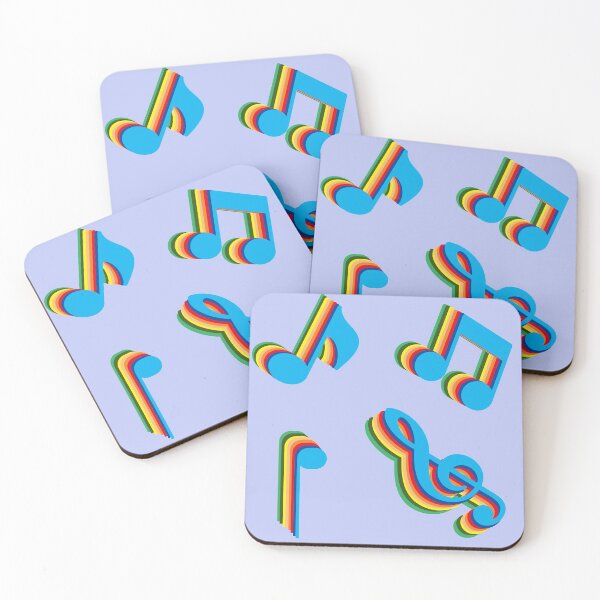 Item preview, Cute Colorful Musical Notes - Musical Notes designed and sold by Funwithmusic.