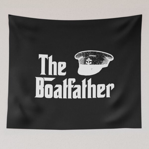 Item preview, The Boatfather Funny Boating Fishing Boat Dad Captain Boater designed and sold by sara4ly.