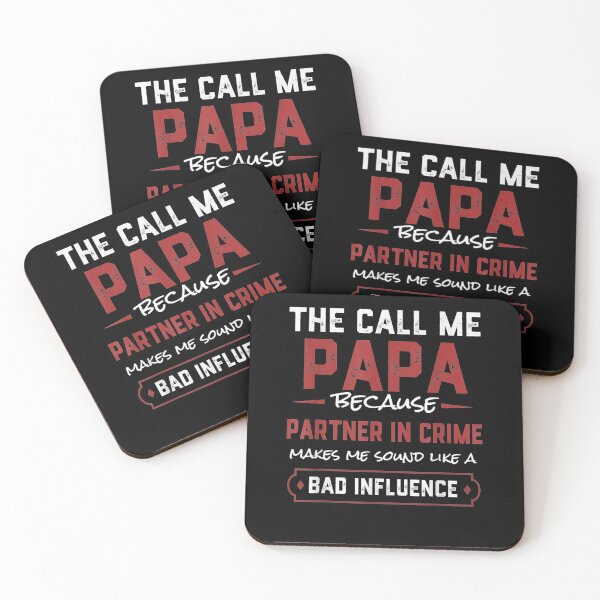 Item preview, Funny Grandpa Gifts Papa Partner In Crime designed and sold by anniet33.