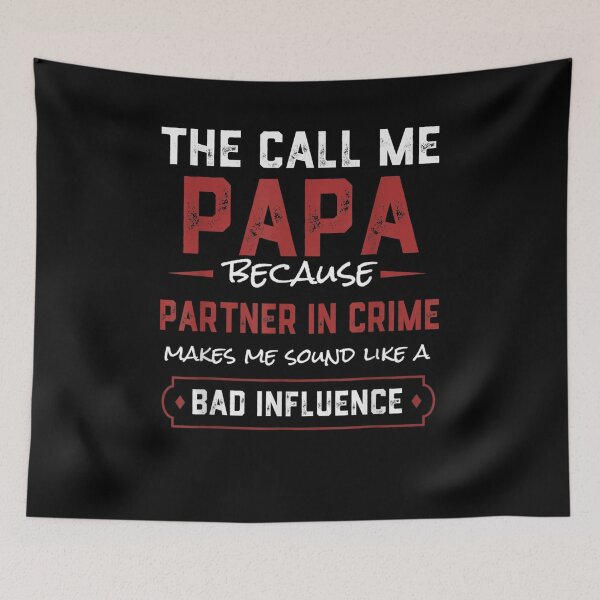 Item preview, Funny Grandpa Gifts Papa Partner In Crime designed and sold by anniet33.