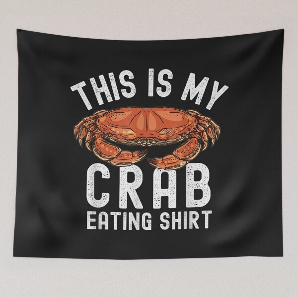 Item preview, This Is My Crab Eating Shirt Funny Crab Leg Lover Mens Kids designed and sold by sara4ly.